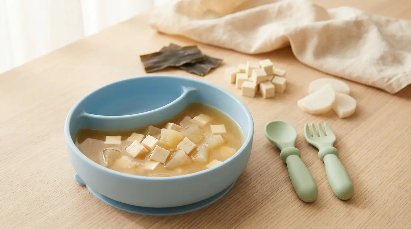 Tofu Miso Soup with Kombu