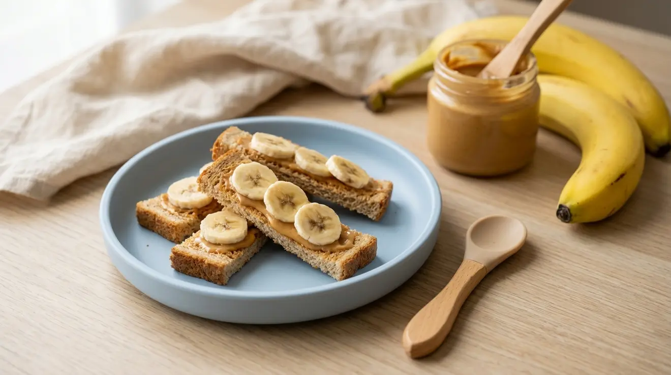 Peanut Butter Banana Toast Fingers