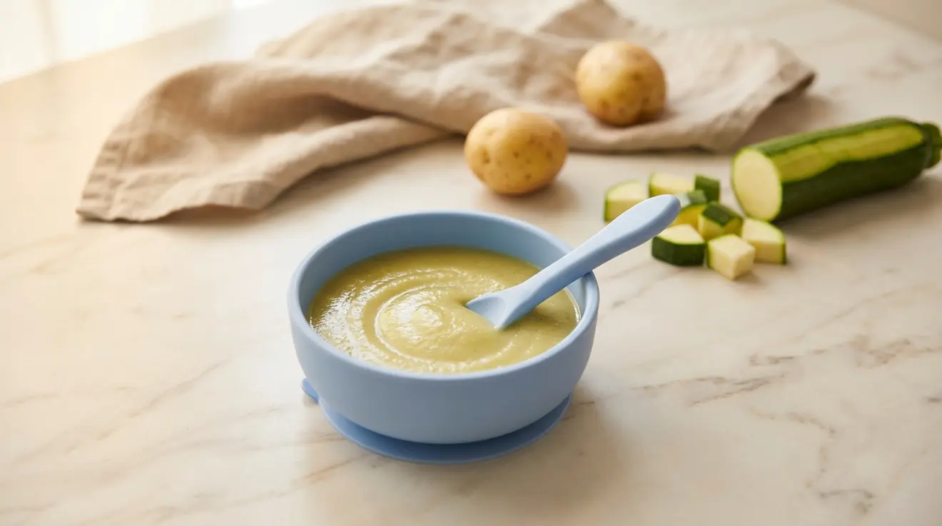Zucchini & Potato Puree