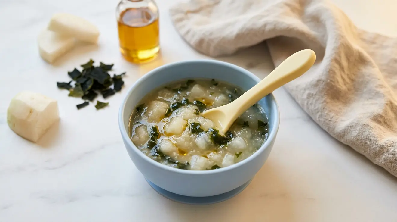 Korean Radish & Seaweed Soup
