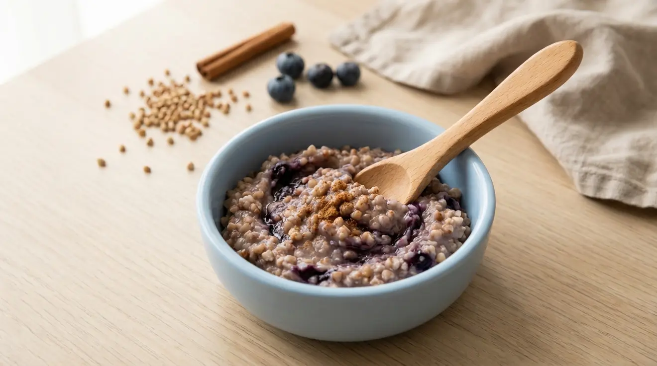 Buckwheat & Blueberry Porridge