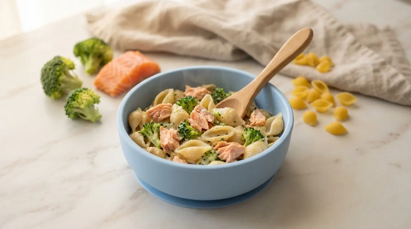 Salmon & Broccoli Pasta