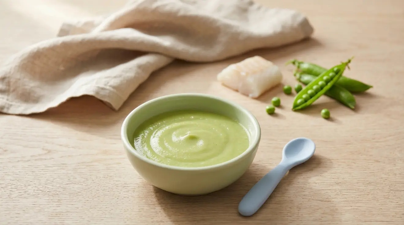 Cod & Pea Puree