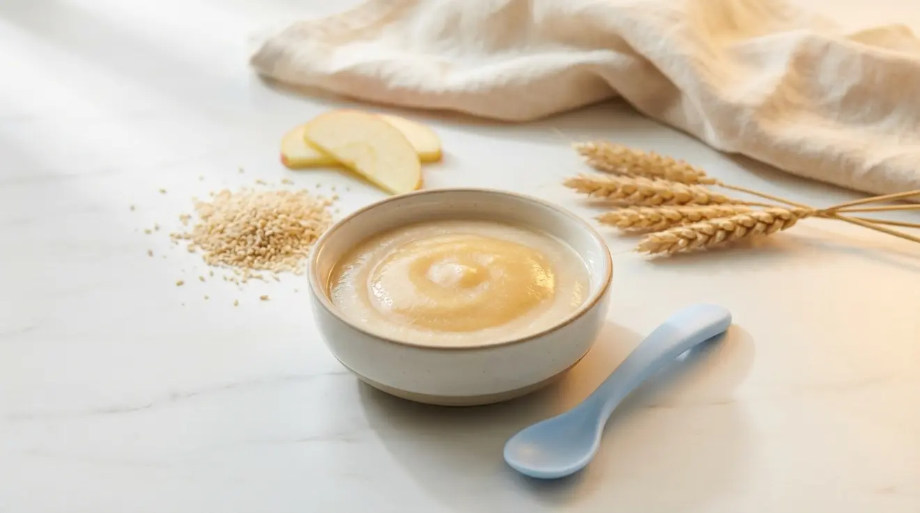 Baby Wheat Cereal with Apple