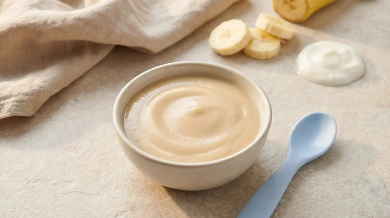 Yogurt & Banana Puree