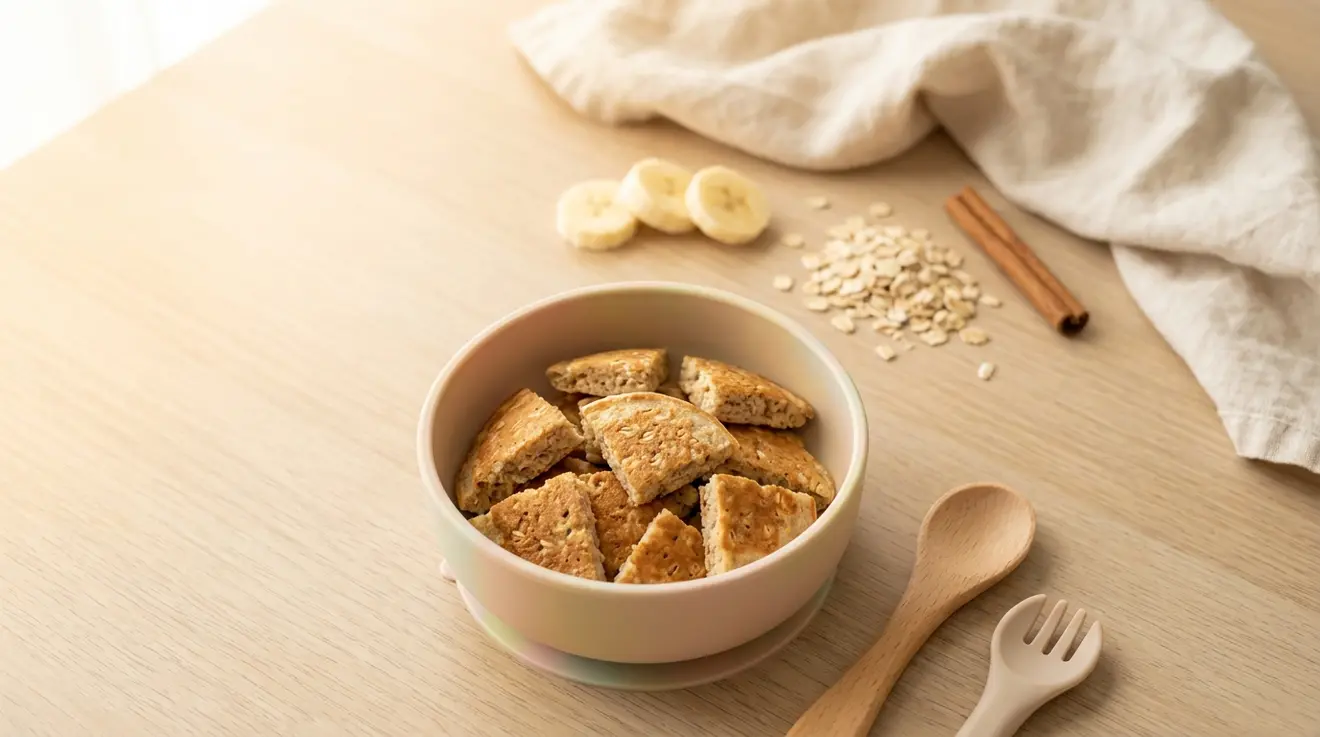 Banana Oat Pancakes