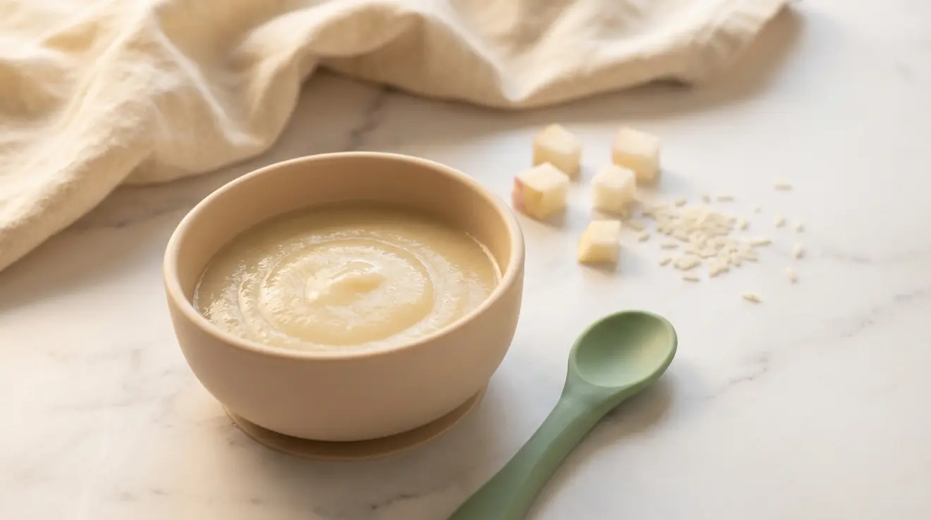 Turnip & Rice Puree