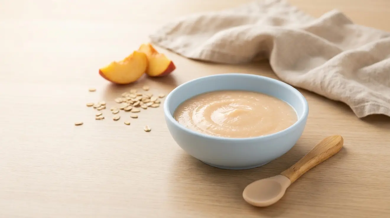 Peach & Oat Porridge