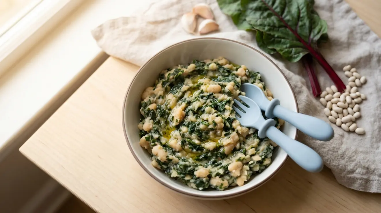 Swiss Chard & Navy Bean Mash