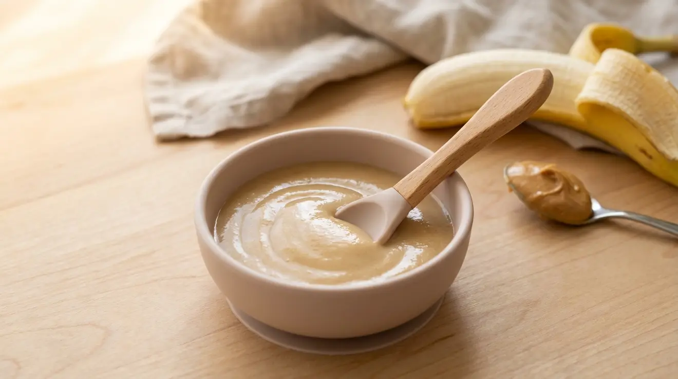 Peanut Butter Banana Puree