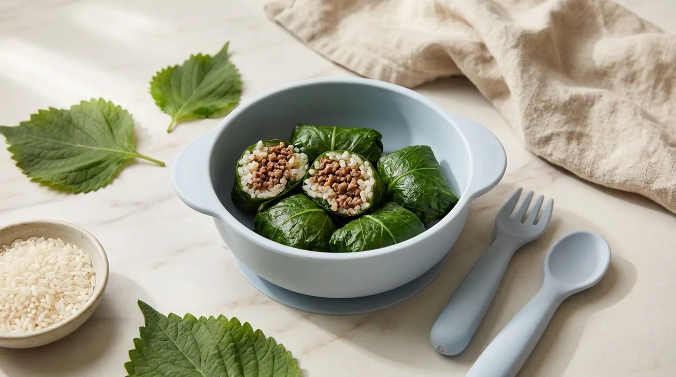 Perilla Leaf Rice Wraps