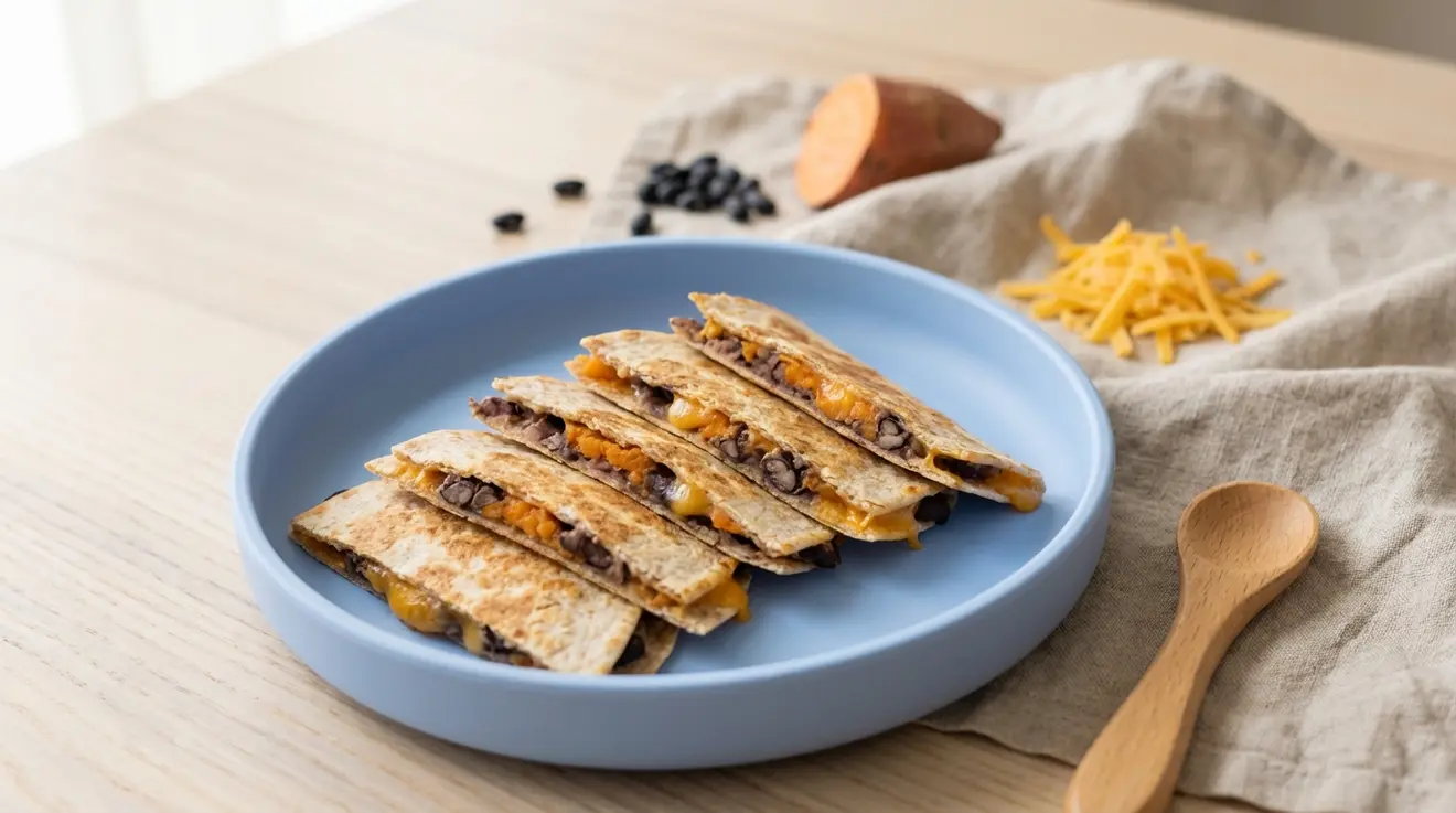 Black Bean & Sweet Potato Quesadilla