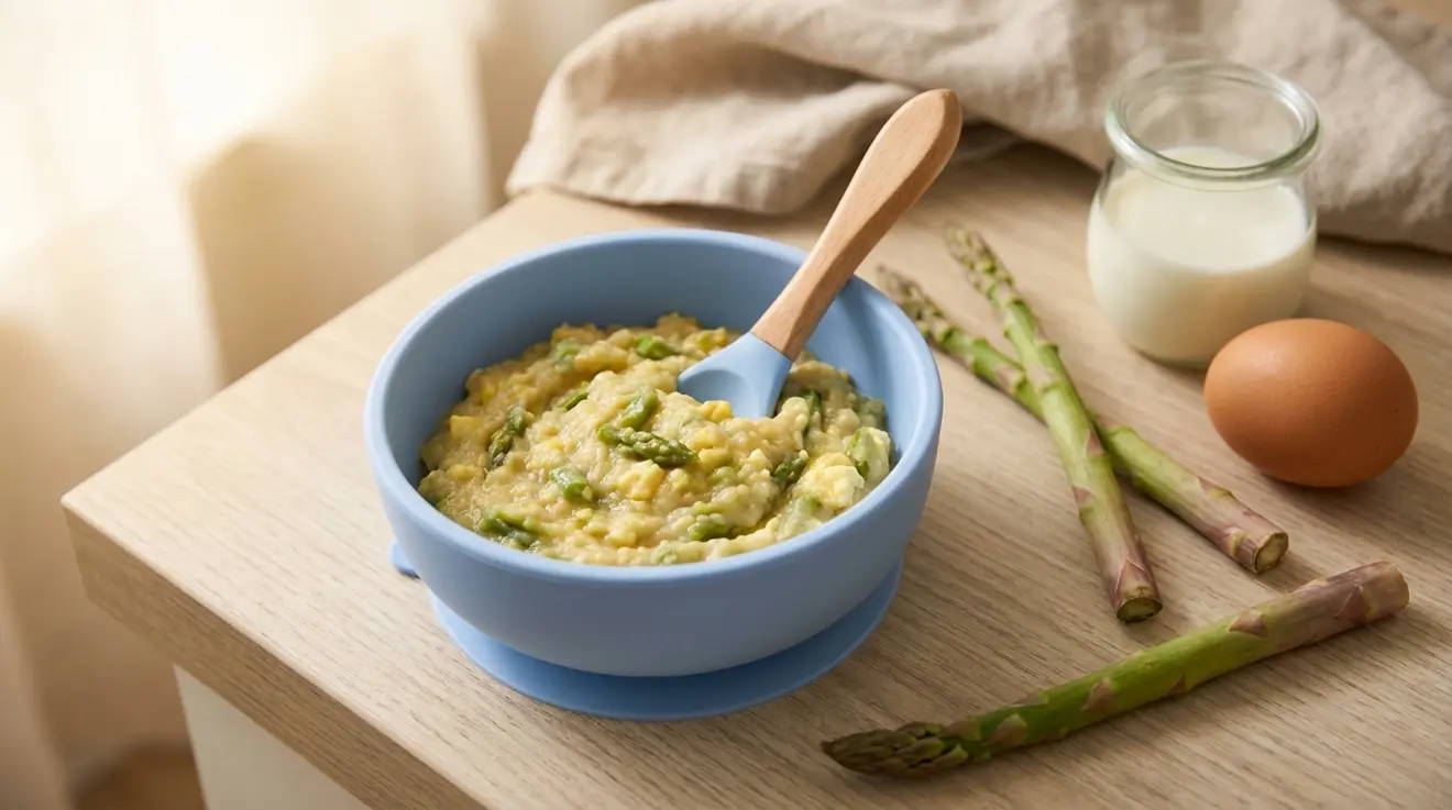 Asparagus & Egg Yolk Scramble
