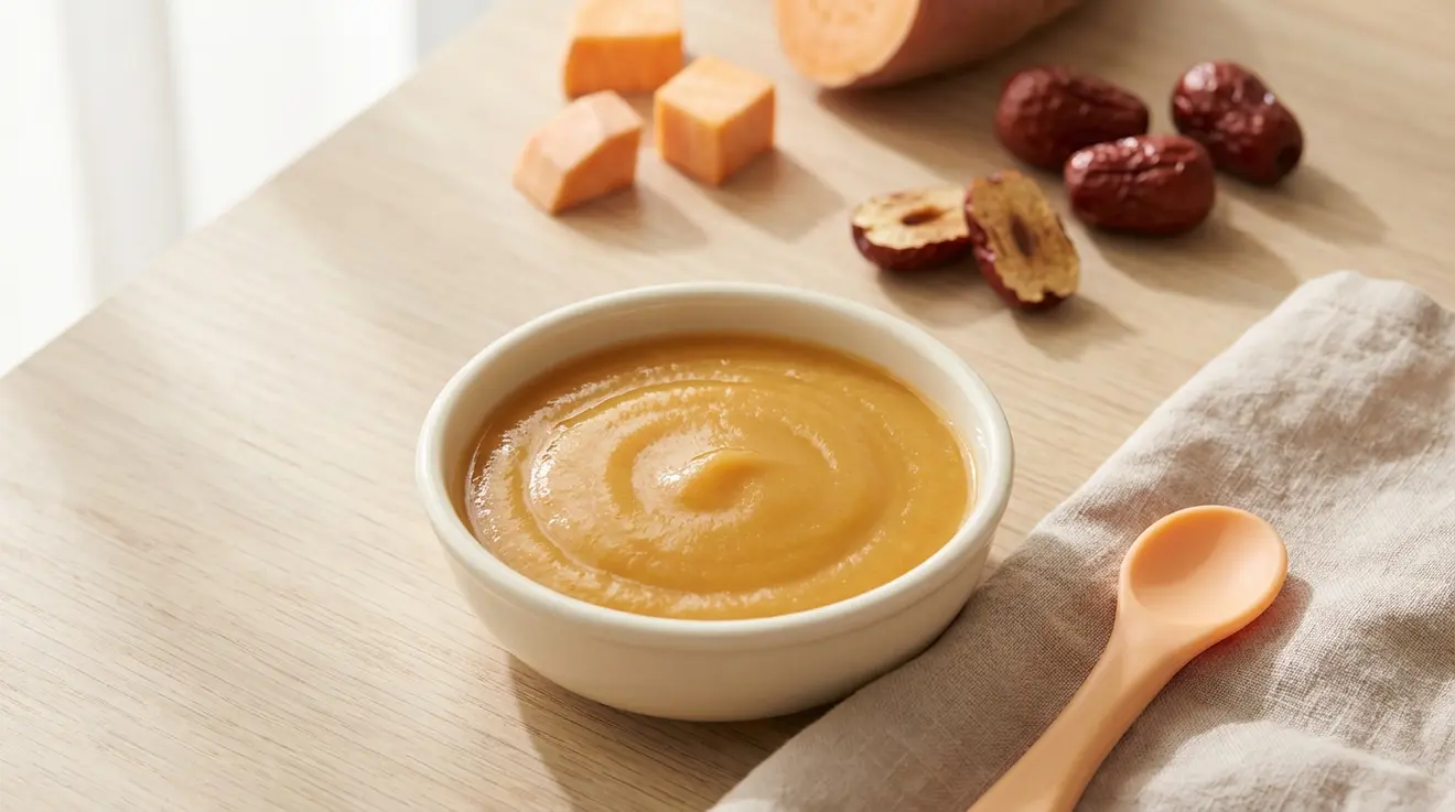 Sweet Potato & Red Date Puree