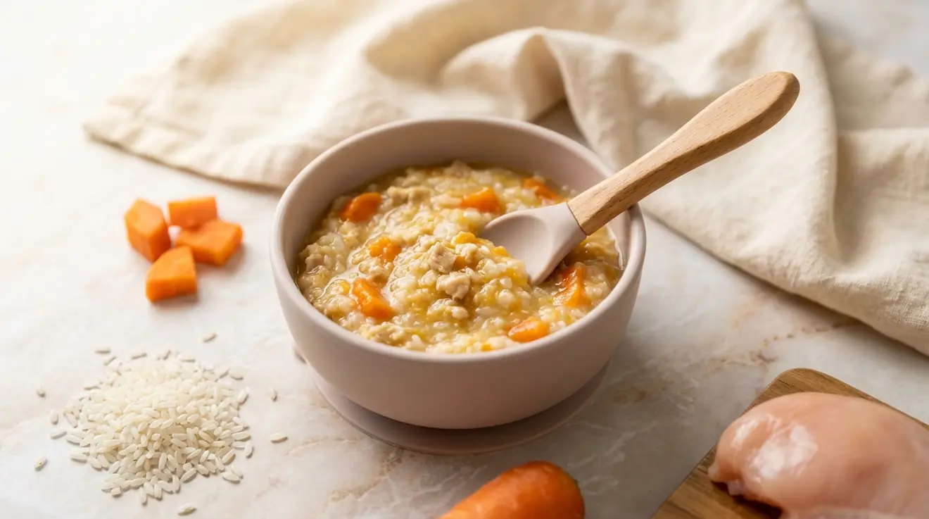 Chicken & Carrot Rice Bowl