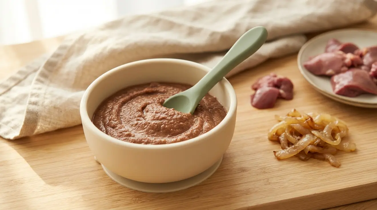 Chicken Liver & Onion Mash