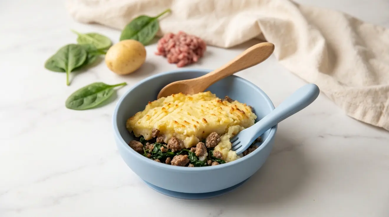 Lamb, Spinach & Potato Pie