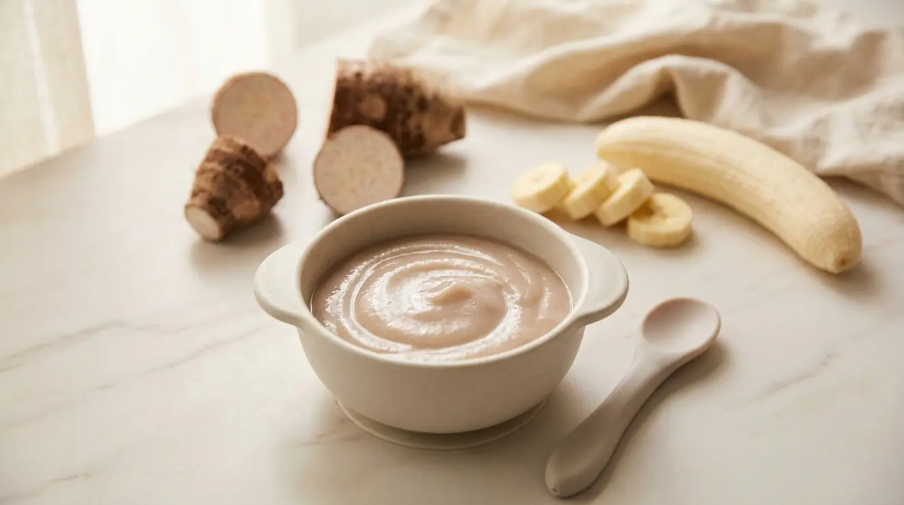 Taro & Banana Puree