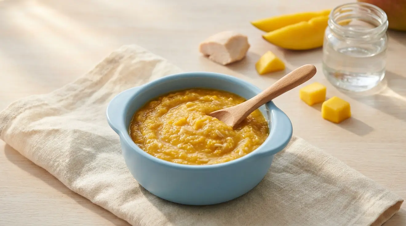 Chicken & Mango Puree