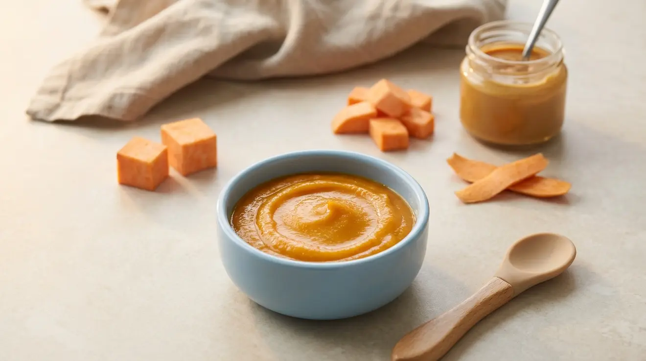 Peanut Butter Sweet Potato Mash