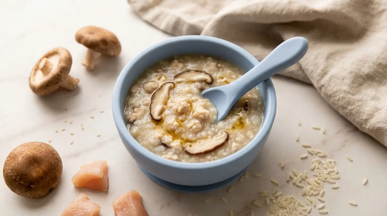 Chicken & Mushroom Juk