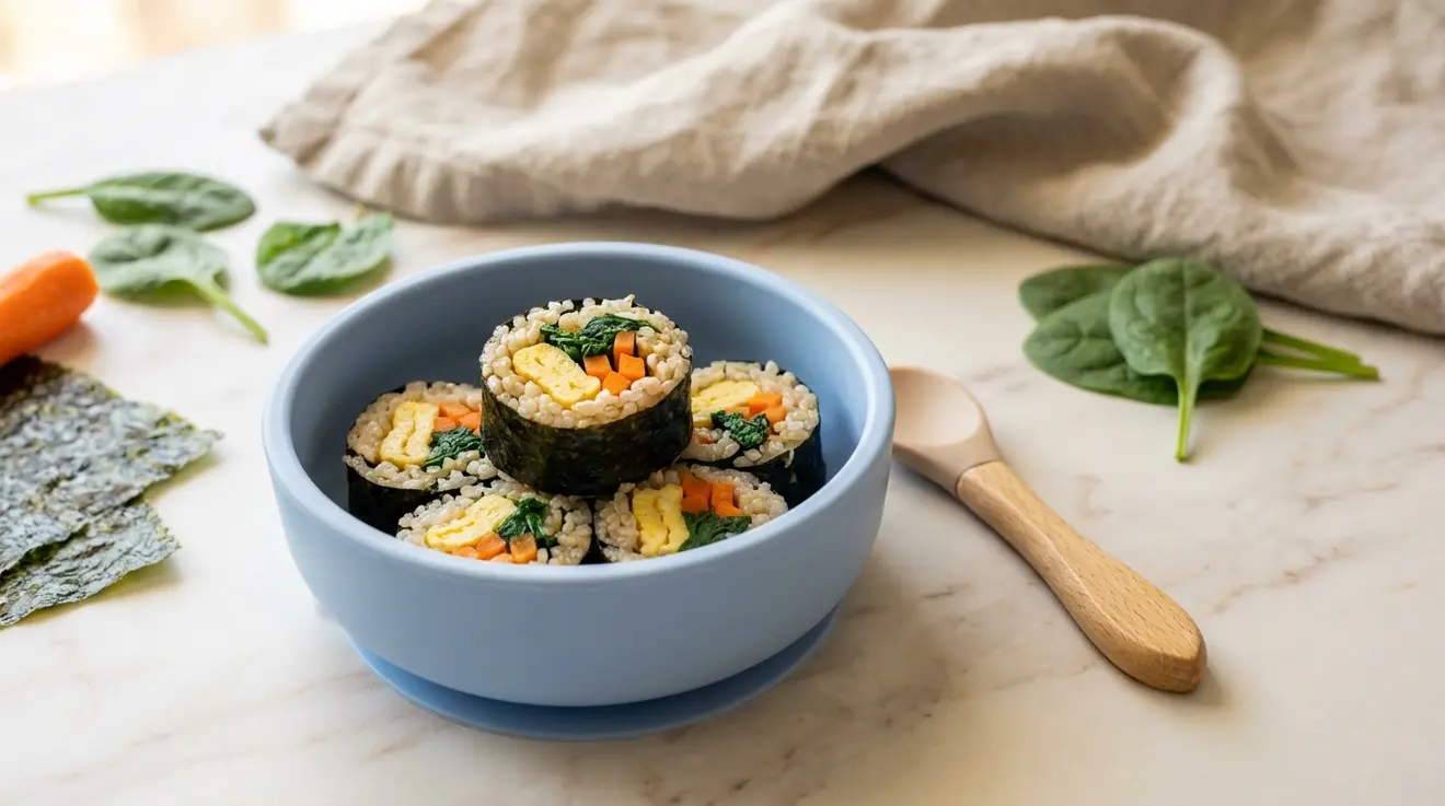 Toddler Kimbap Rolls