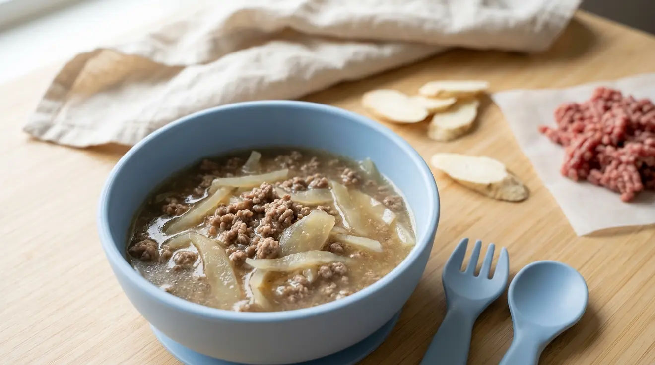 Beef & Doraji Soup