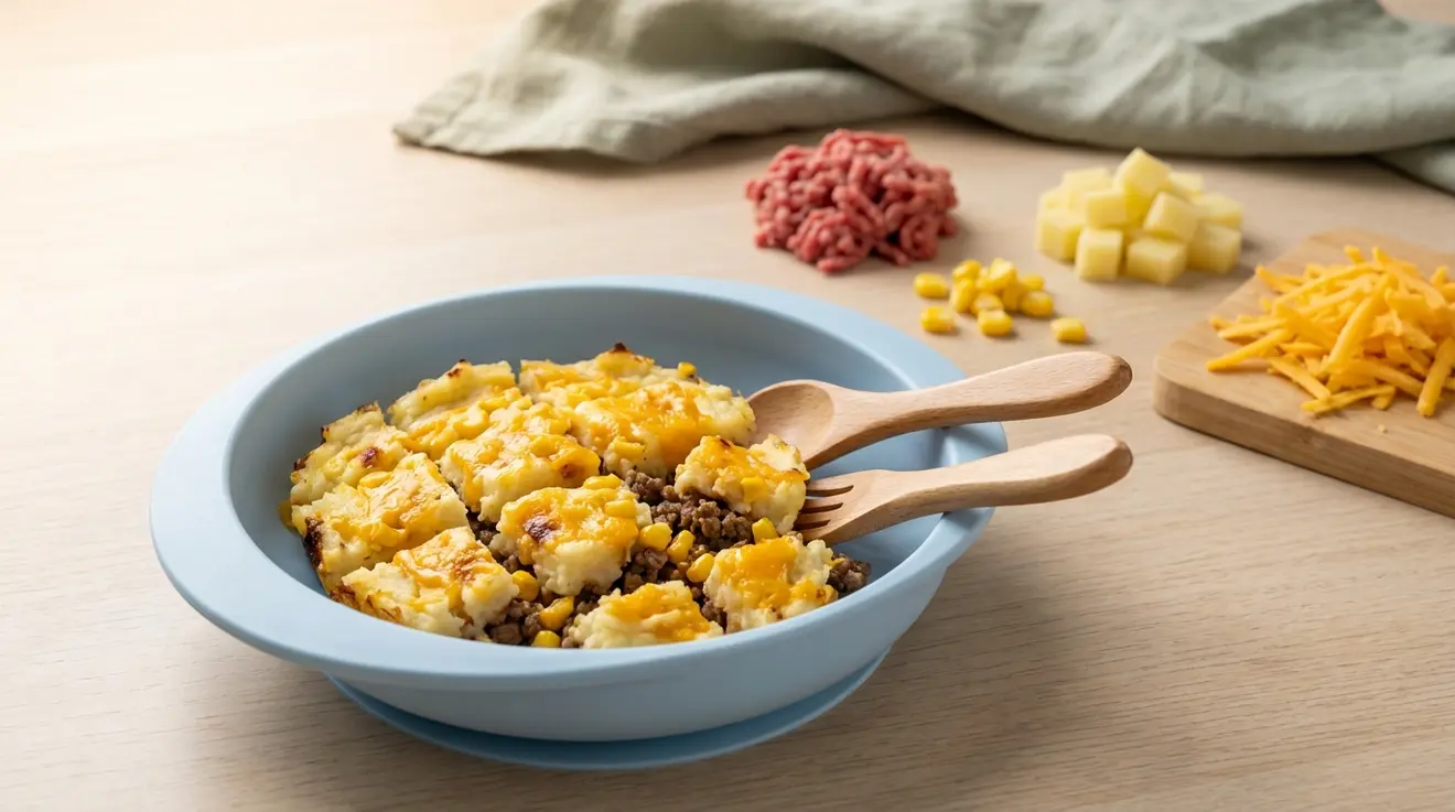 Beef & Sweet Corn Bake