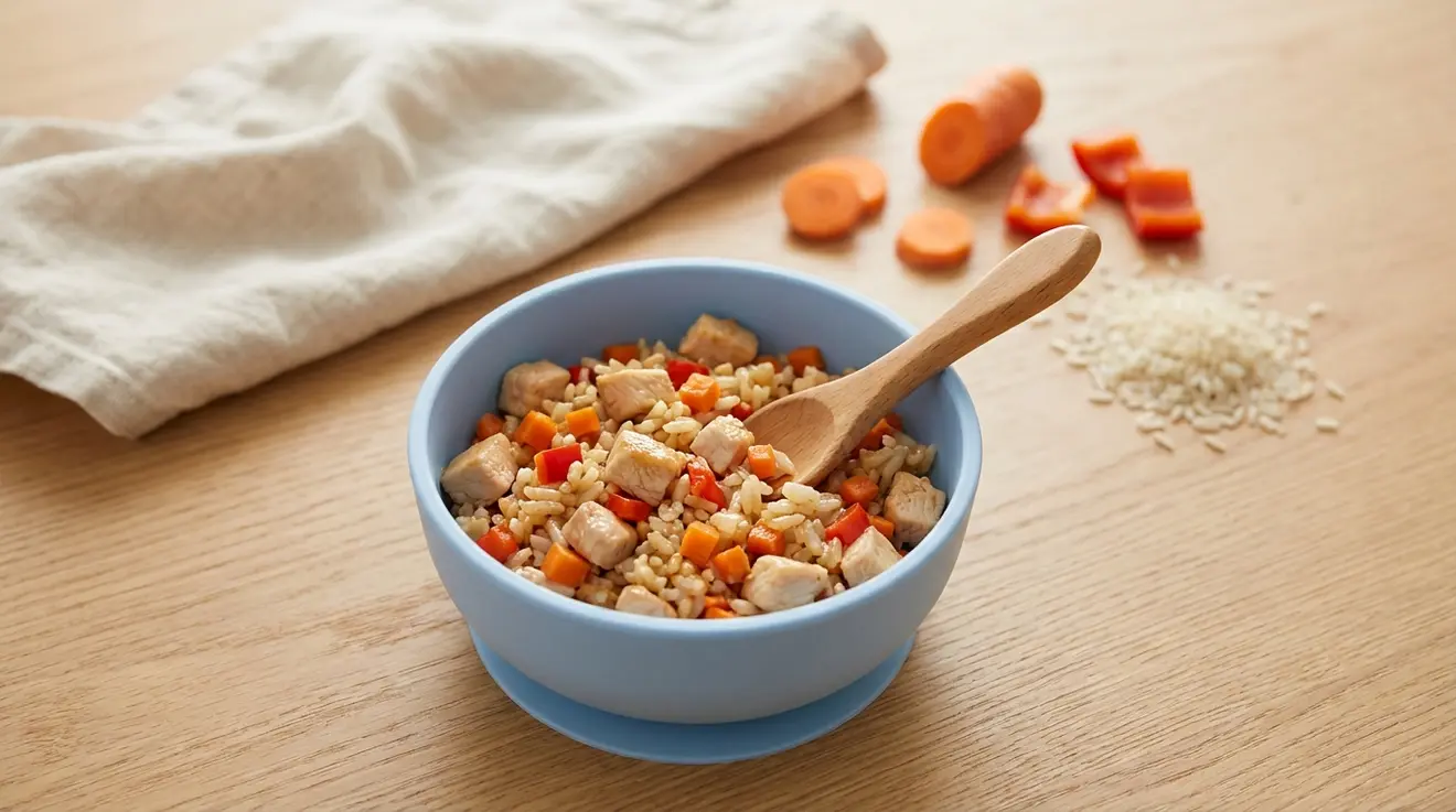 Chicken Veggie Stir Fry Rice