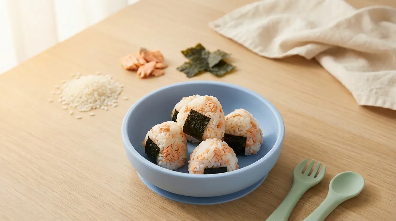 Mini Salmon Onigiri