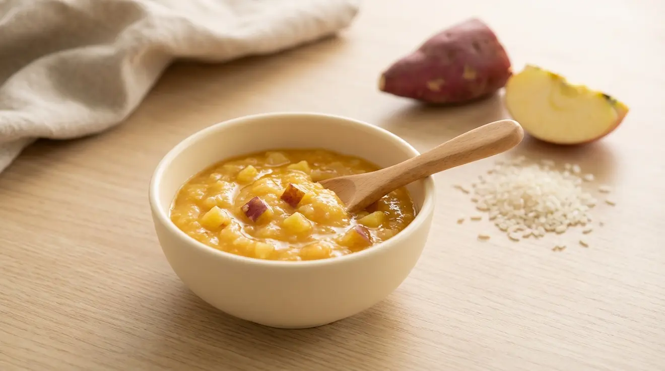 Sweet Potato & Apple Juk