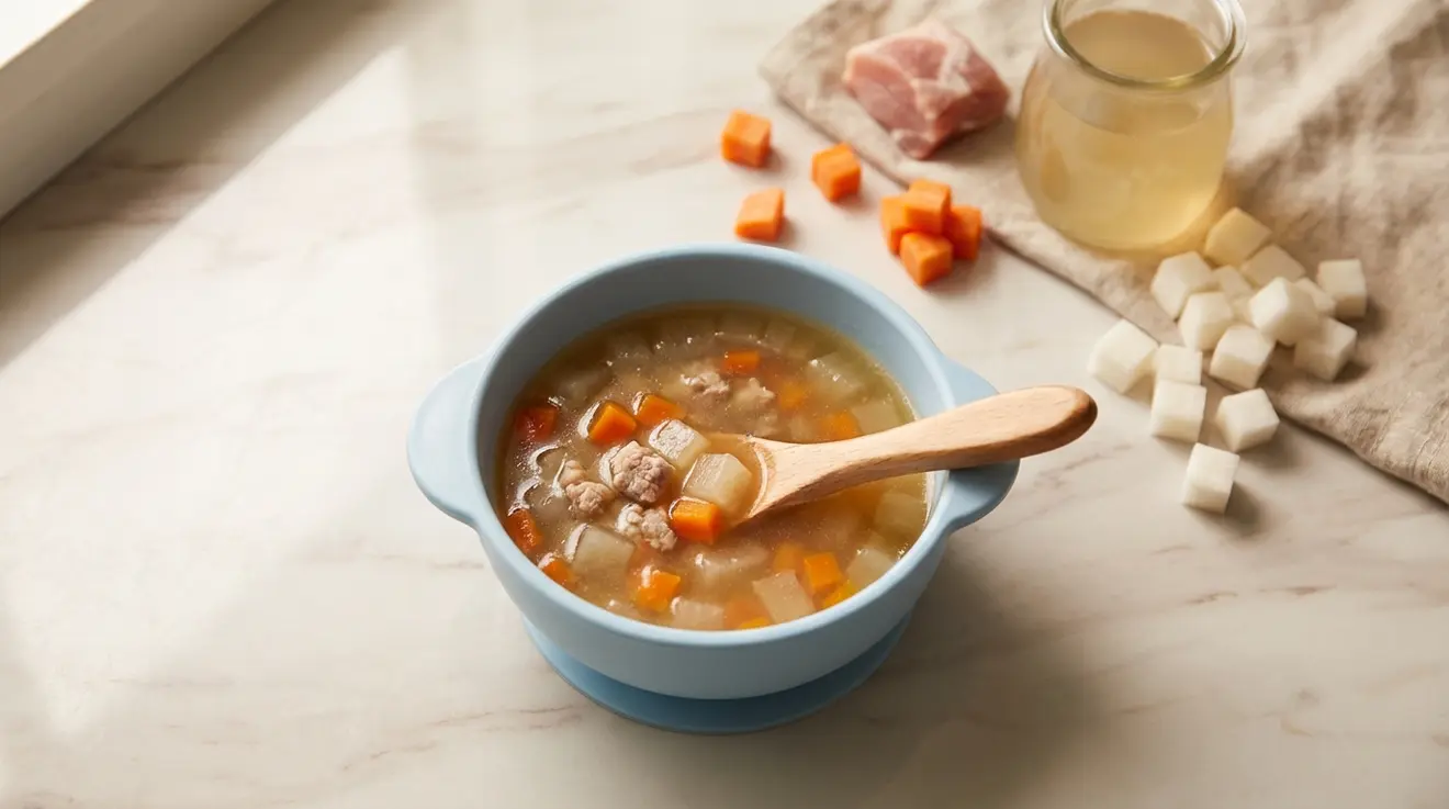Daikon & Pork Bone Soup