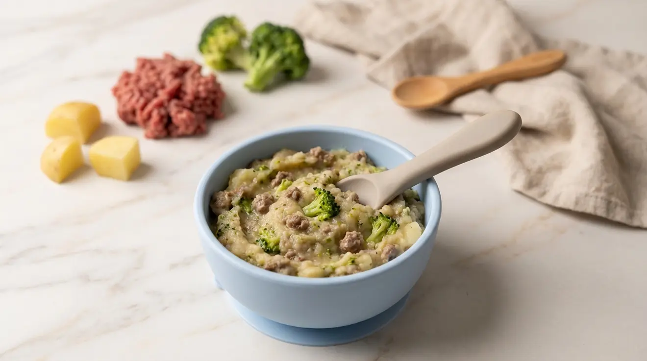 Beef & Broccoli Mash