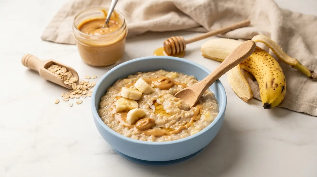 Peanut Butter Banana Oatmeal