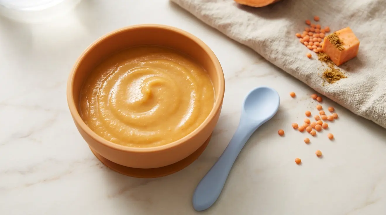 Sweet Potato & Red Lentil Mash