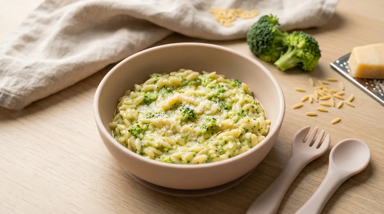 Broccoli & Parmesan Orzo