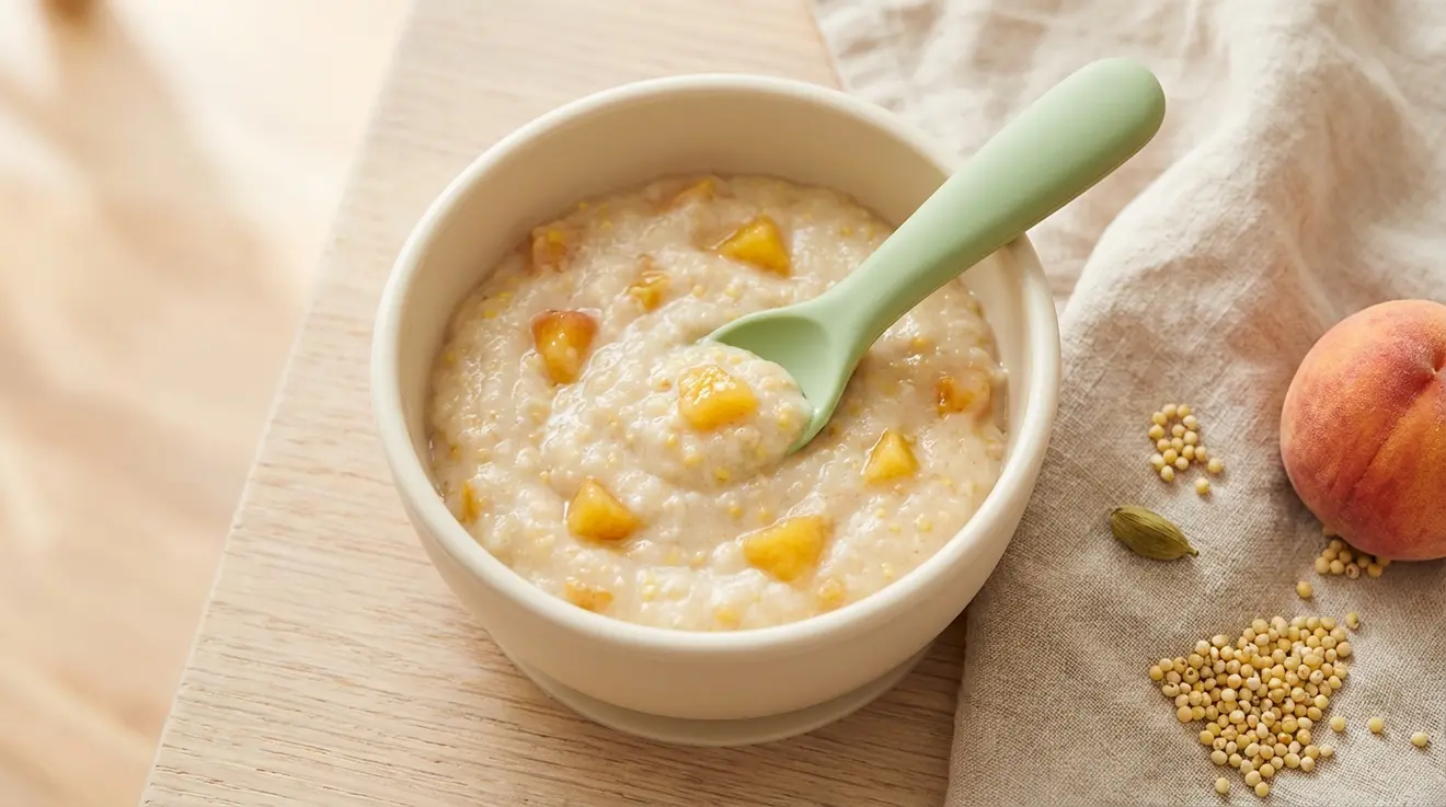 Peach & Millet Porridge