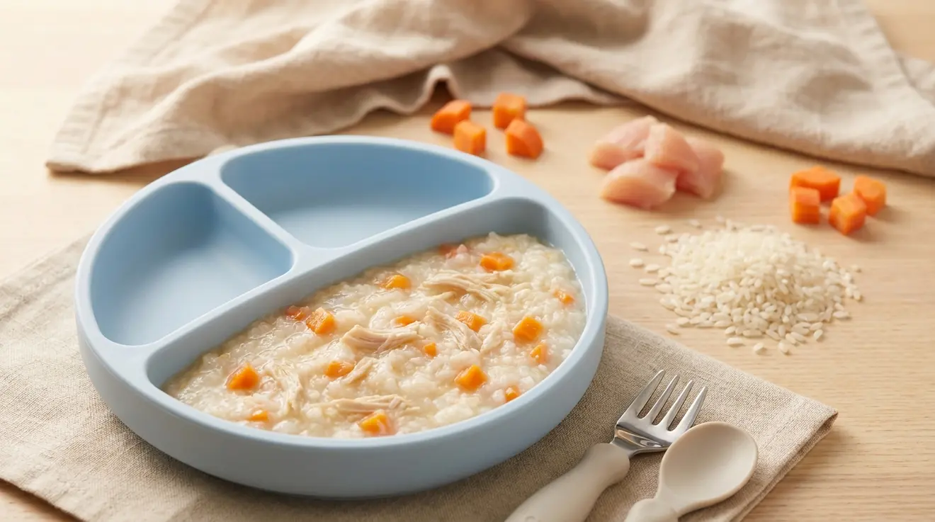 Chicken & Vegetable Congee
