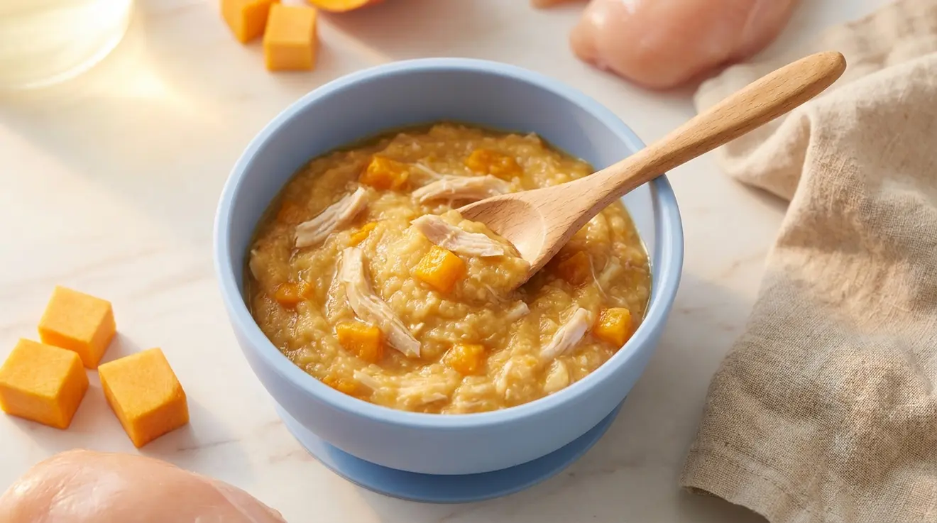 Chicken & Pumpkin Puree