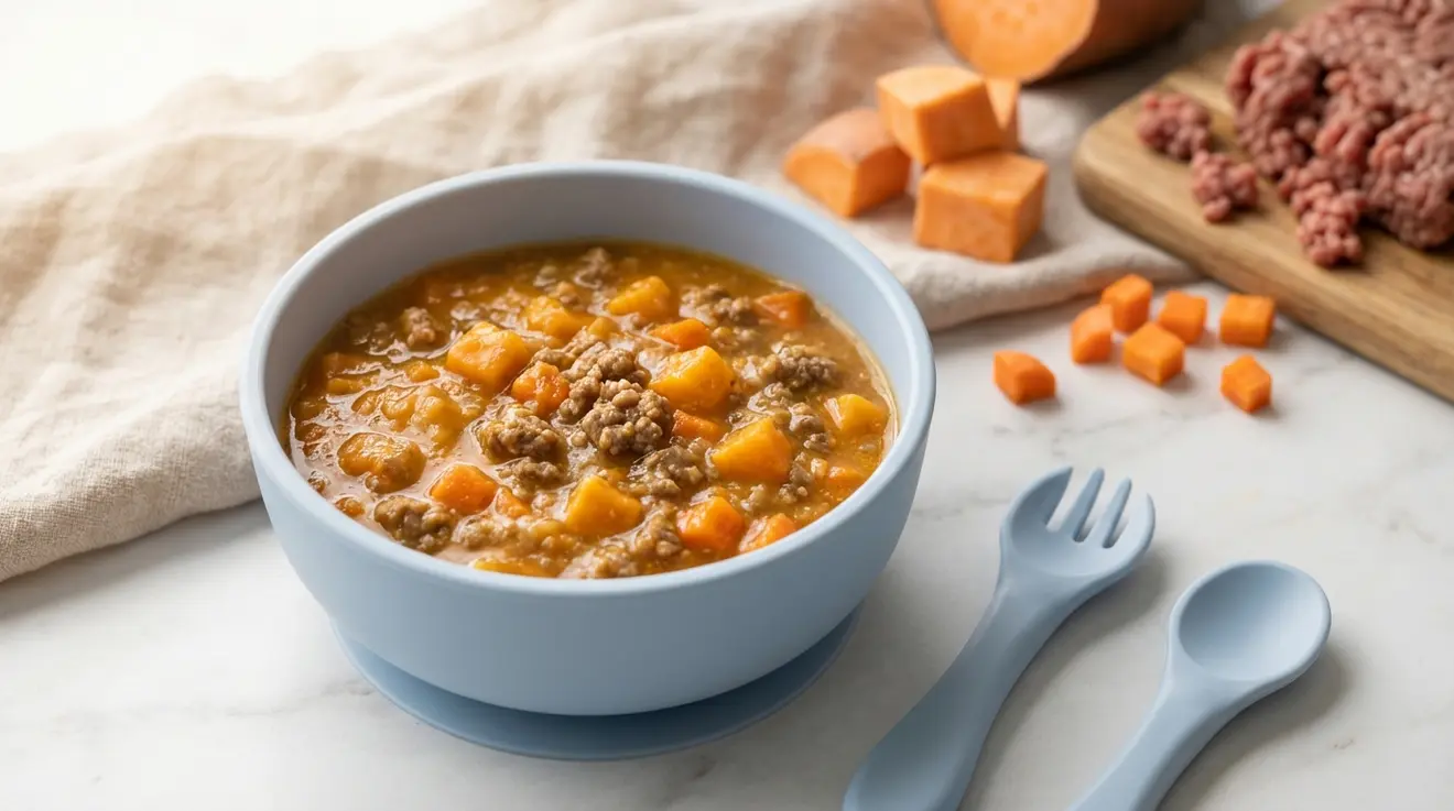 Beef, Sweet Potato & Carrot Stew