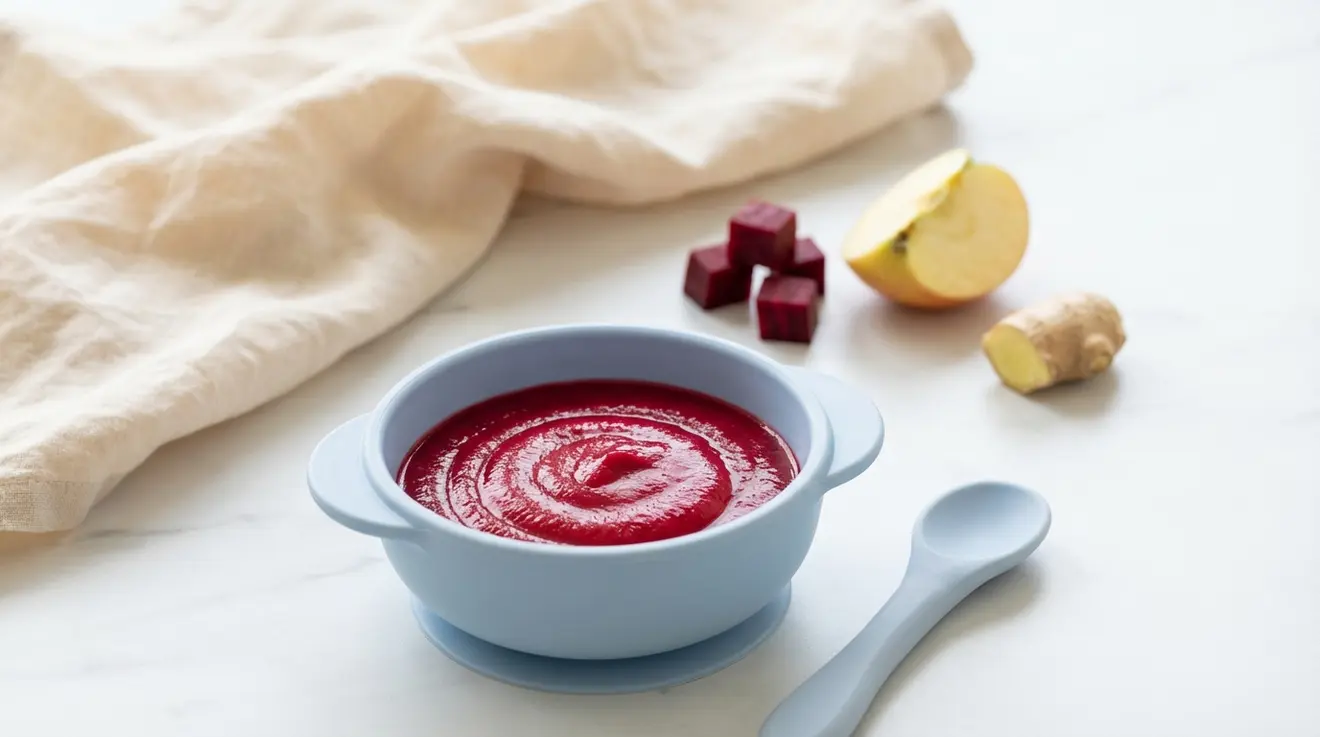 Beet, Apple & Ginger Puree