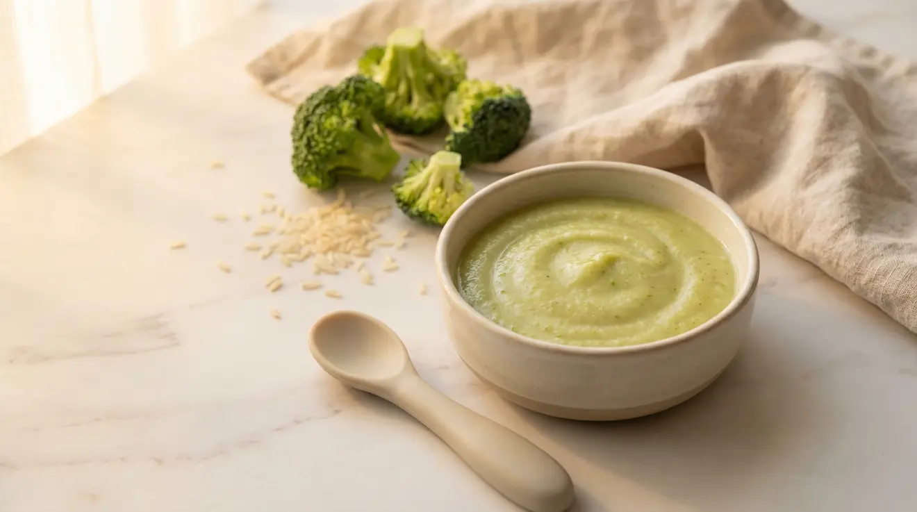 Broccoli Rice Porridge