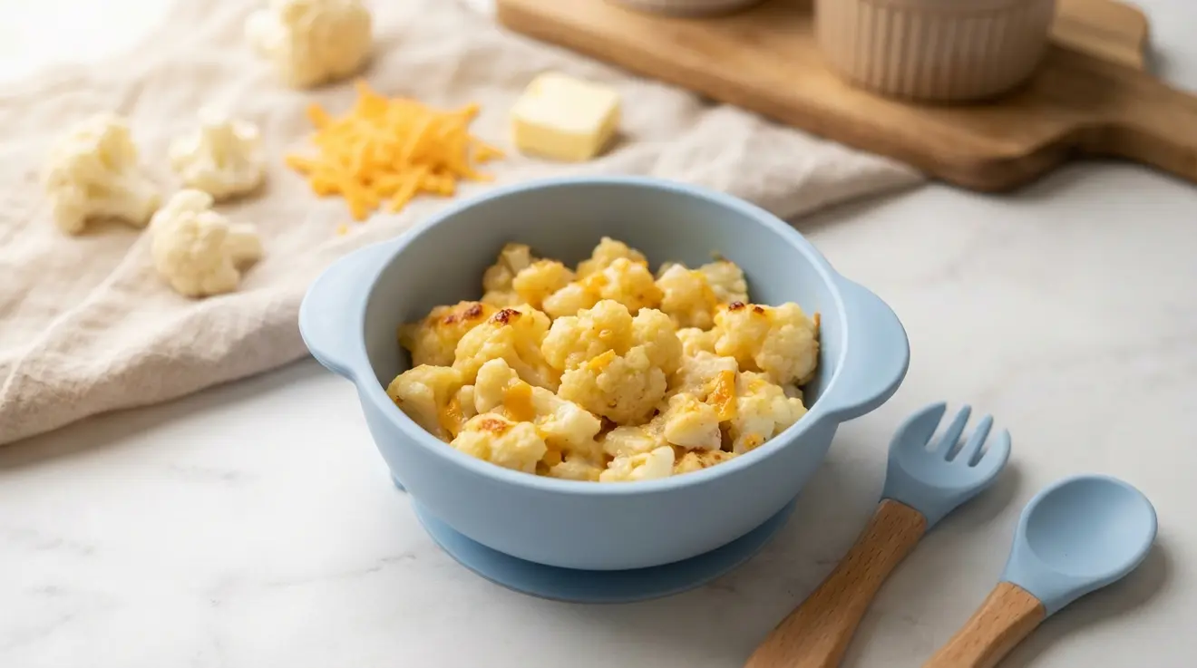 Cheesy Cauliflower Gratin