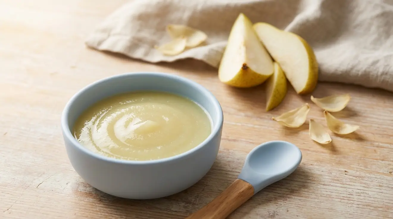 Pear & Lily Bulb Puree