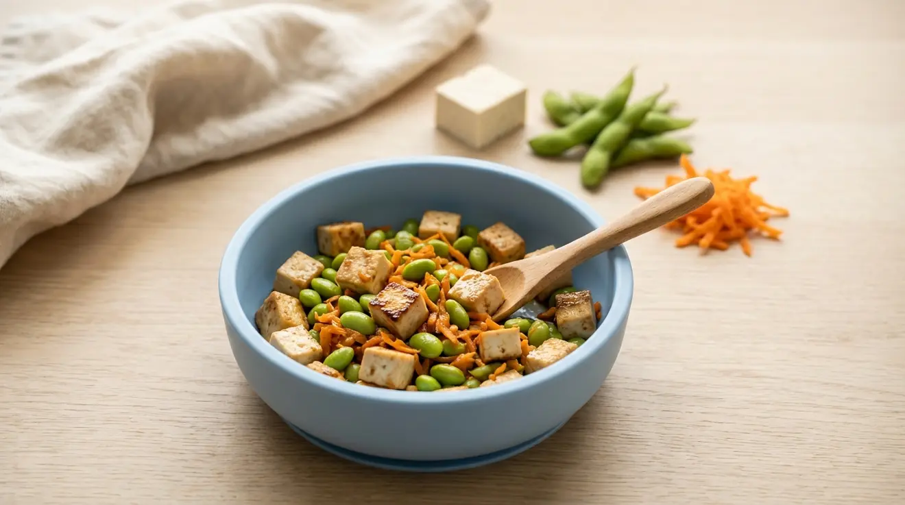 Tofu & Edamame Stir Fry