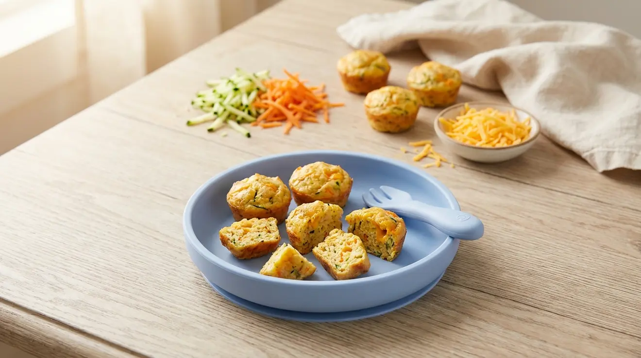 Egg, Cheese & Veggie Mini Muffins