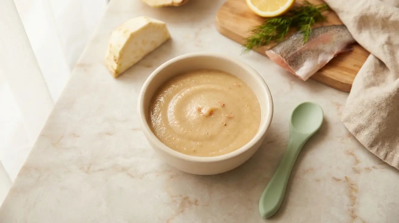 Celery Root & Trout Purée