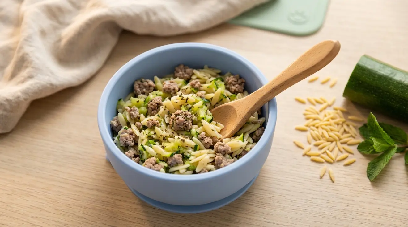 Lamb & Zucchini Orzo