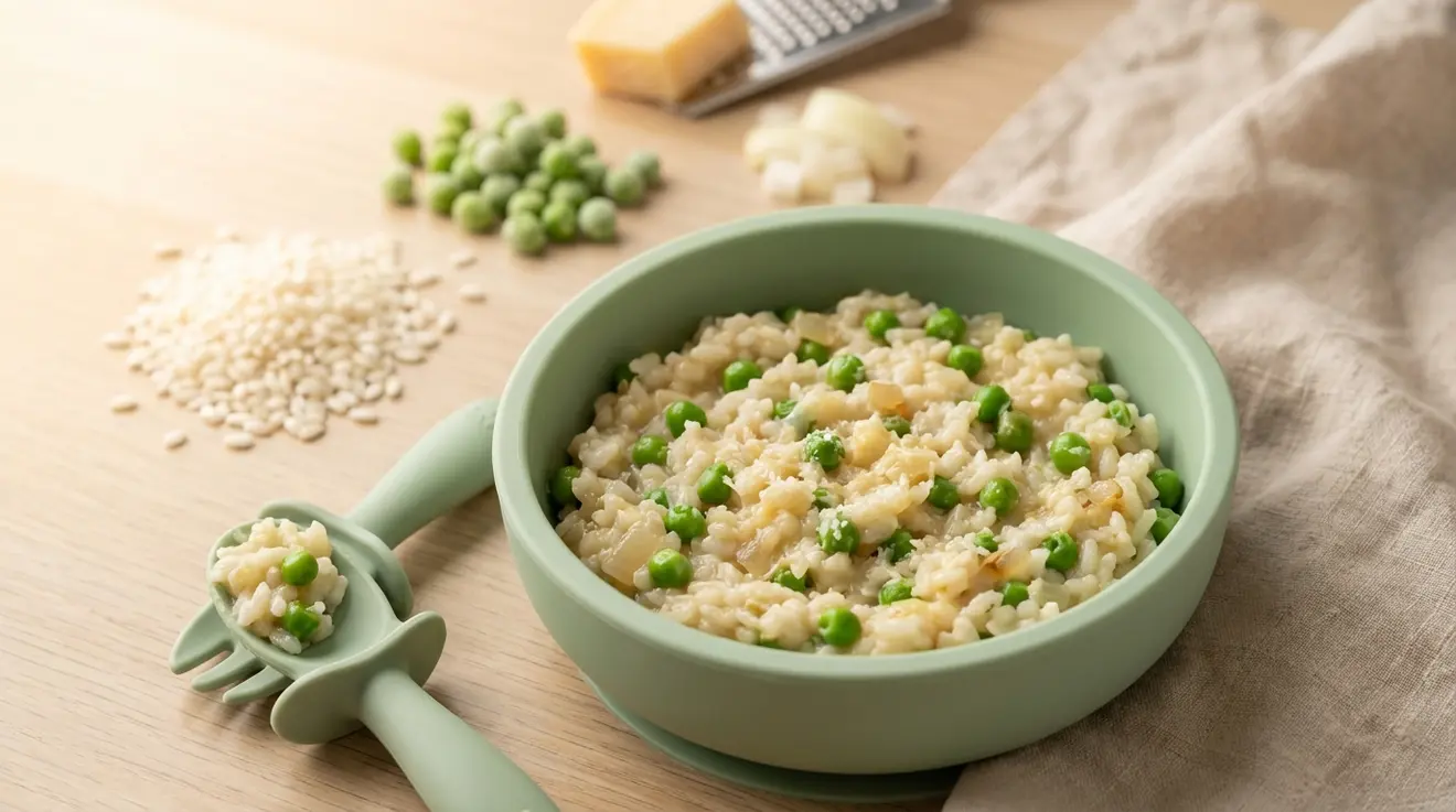 Sweet Pea Risotto