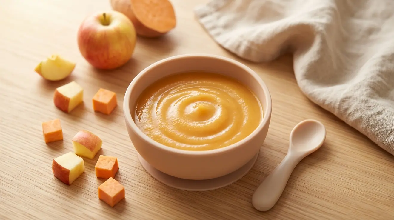 Sweet Potato & Apple Puree